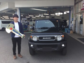 お待たせいたしました！ジムニーシエラのご納車です！！